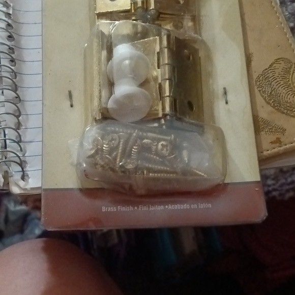 Brass shutter hinge kit new - Picture 4 of 6